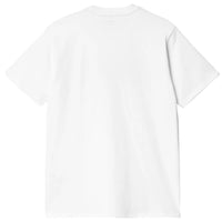 CARHARTT WIP T-SHIRT UNIVERSITY WHITE GOLD