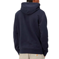 Carhartt wip hooded script blue