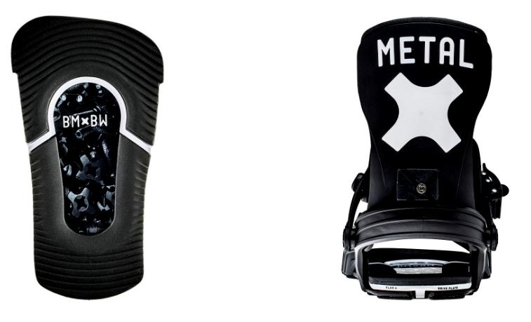 BENT METAL BINDINGS AXTION BLACK