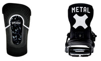 BENT METAL BINDINGS AXTION BLACK