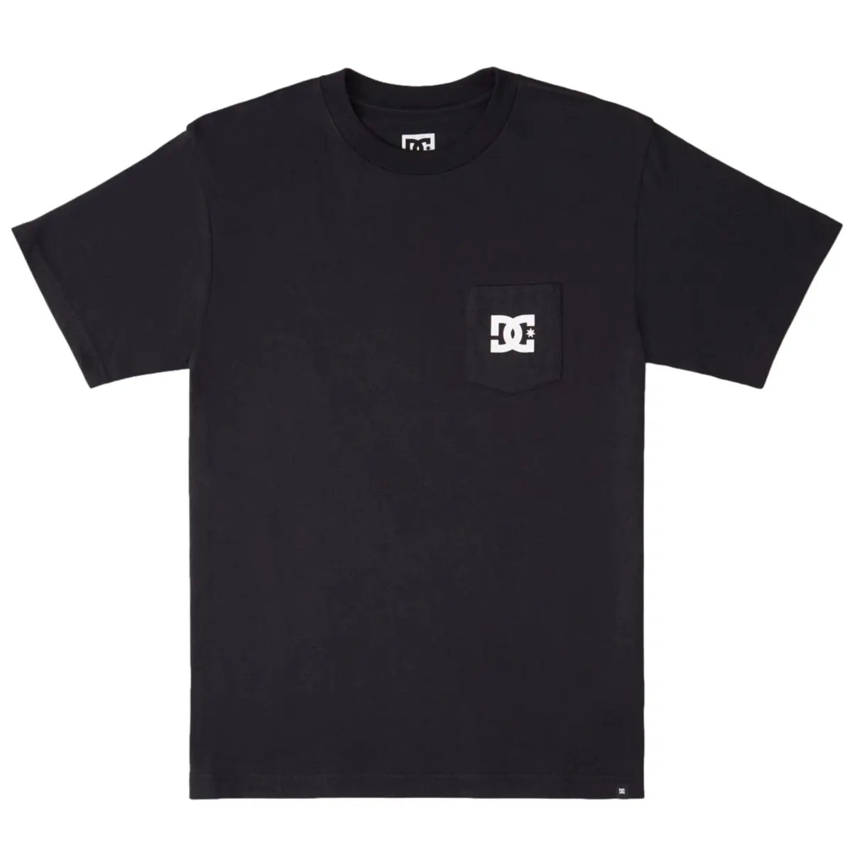 Dc Shoes Pocket  T-shirt Black White