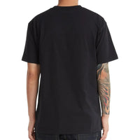 Dc Shoes Pocket  T-shirt Black White
