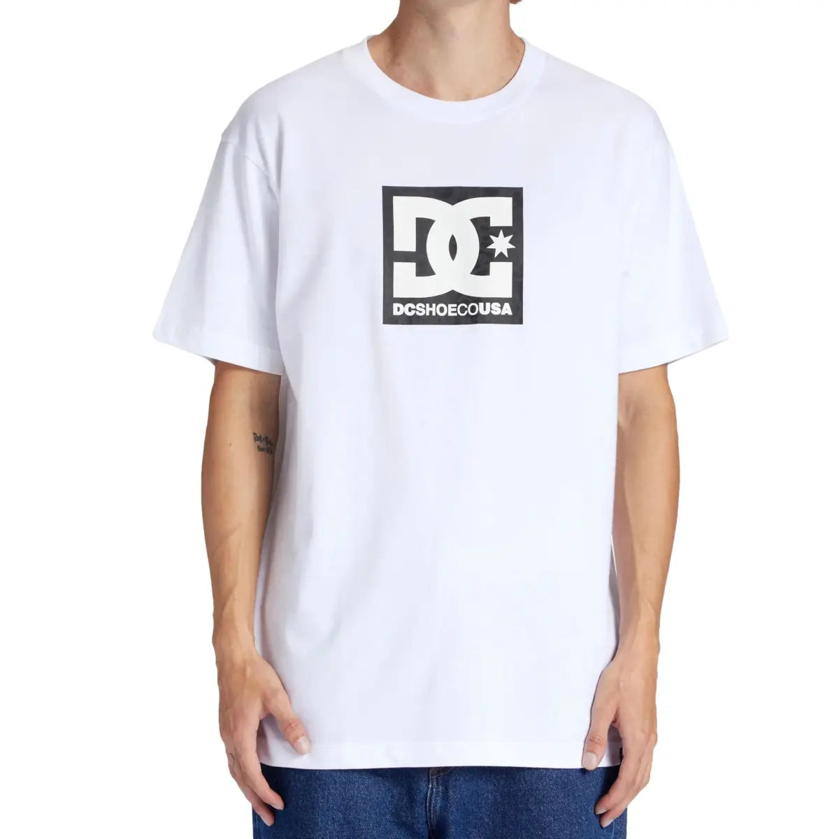 Dc Shoes Square star Fill White T-shirt