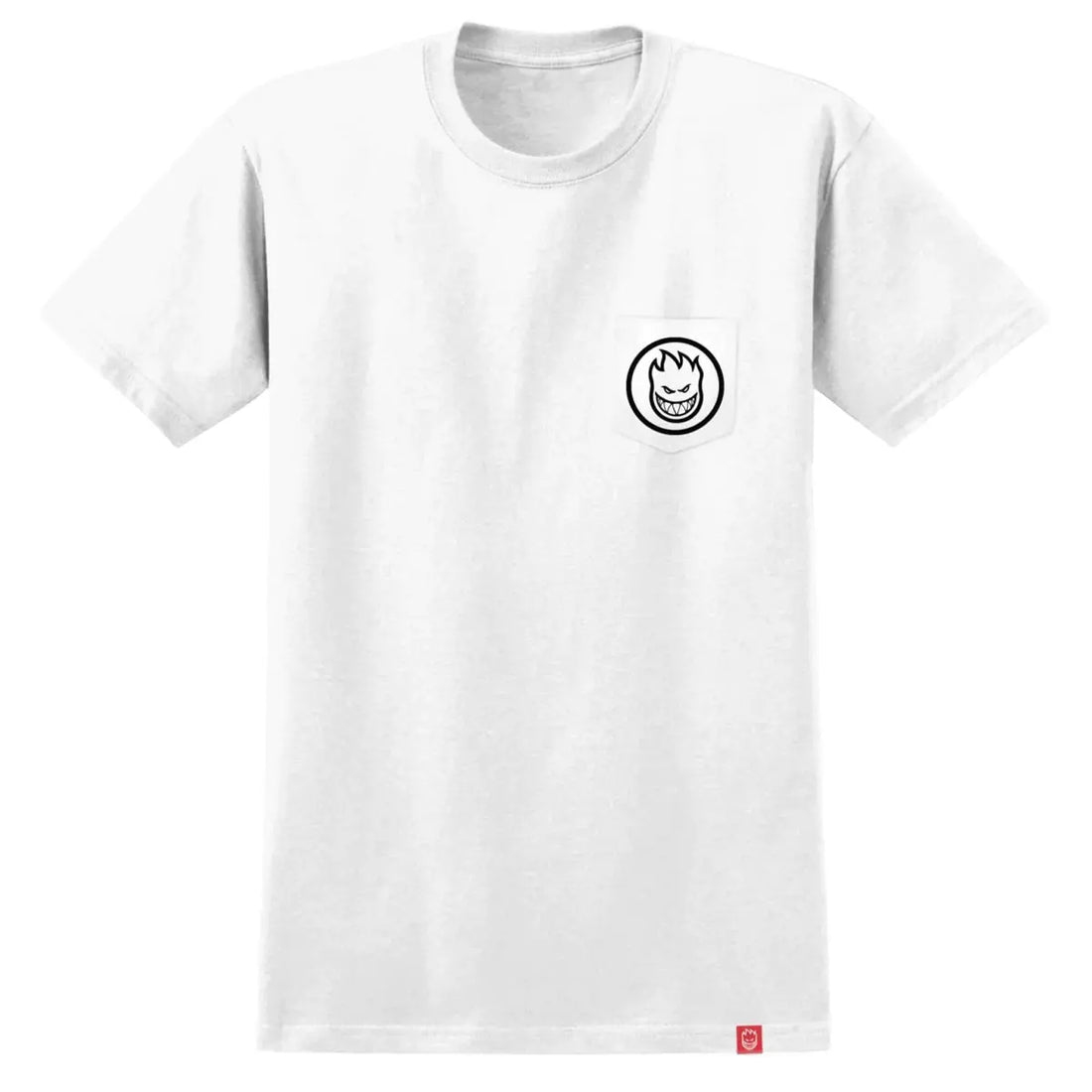 spitfire pocket t-shirt white