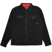spitfire shirt old emb flanel black