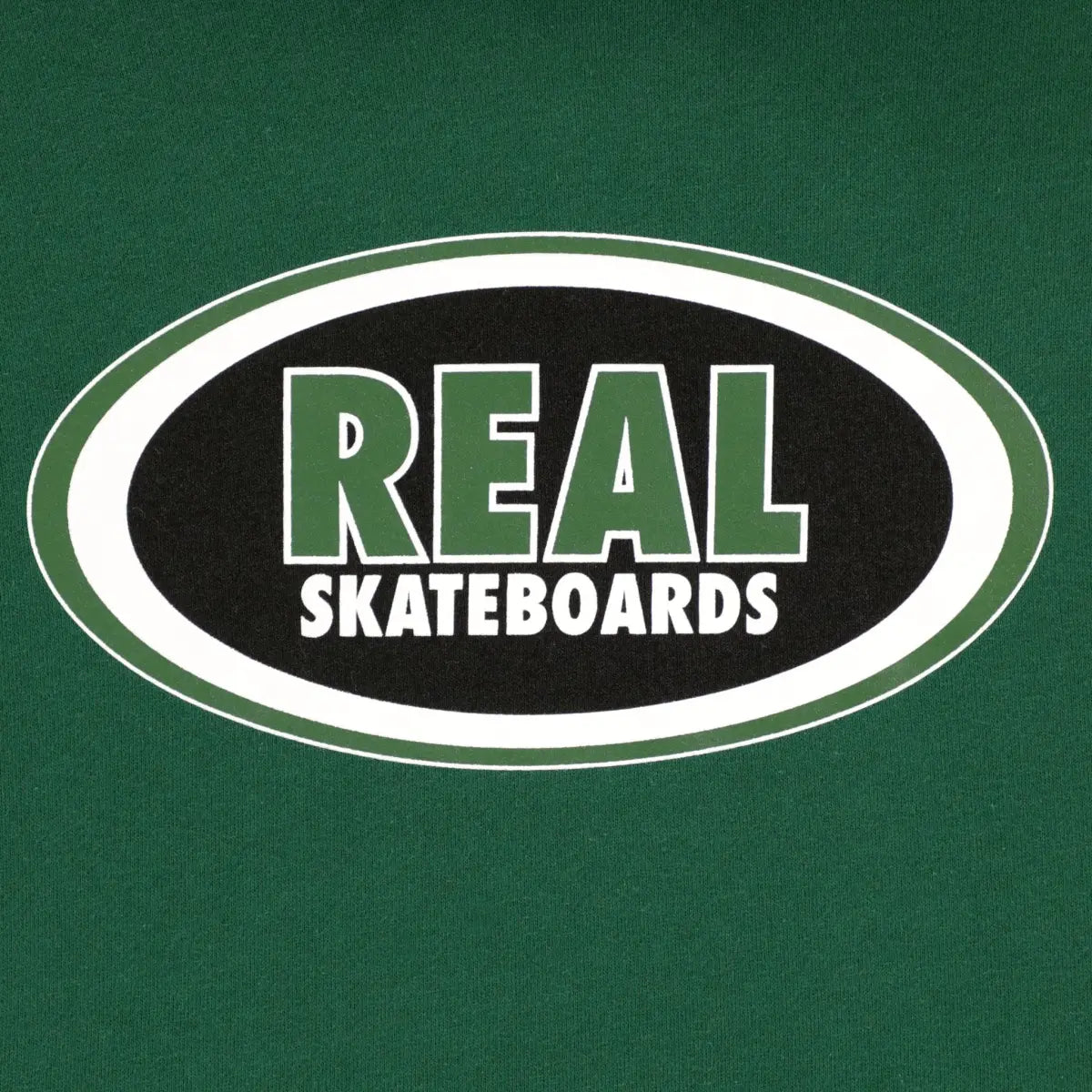 Hoodie real oval green