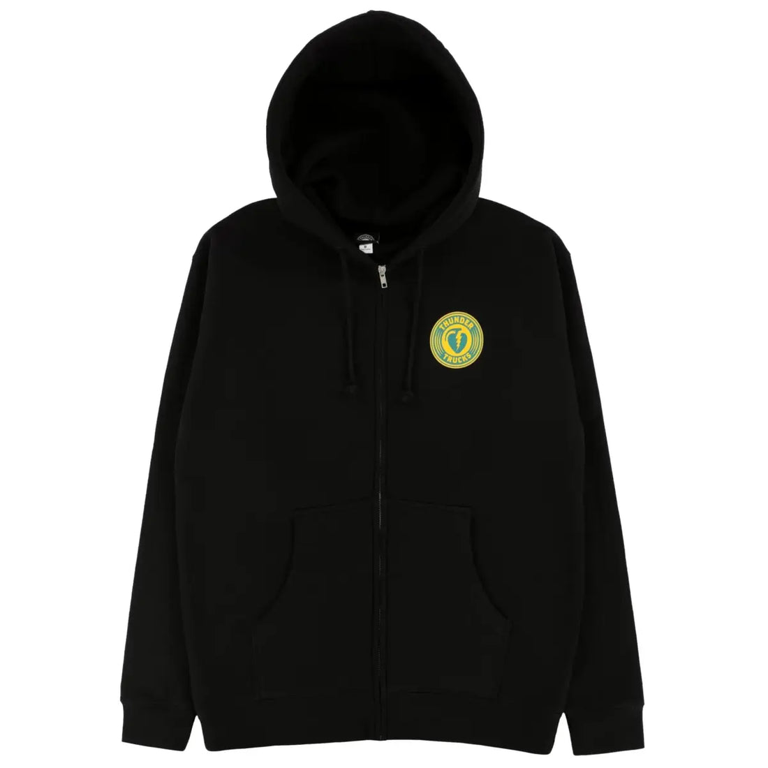 Thunder zip hoodie logo black