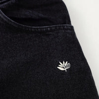 og pants denim black magenta