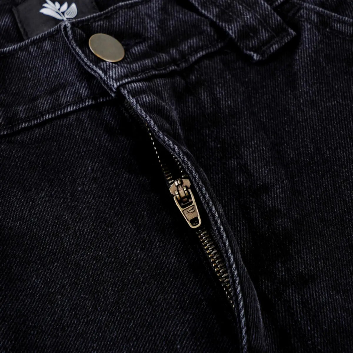 og pants denim black magenta