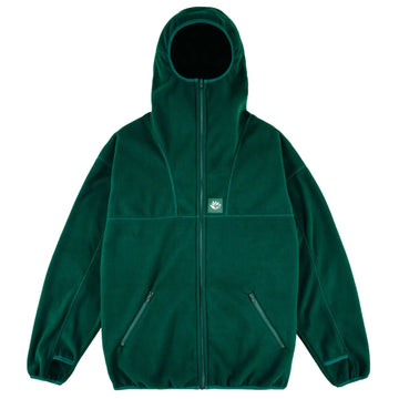 Antartic zipped hoodie green magenta