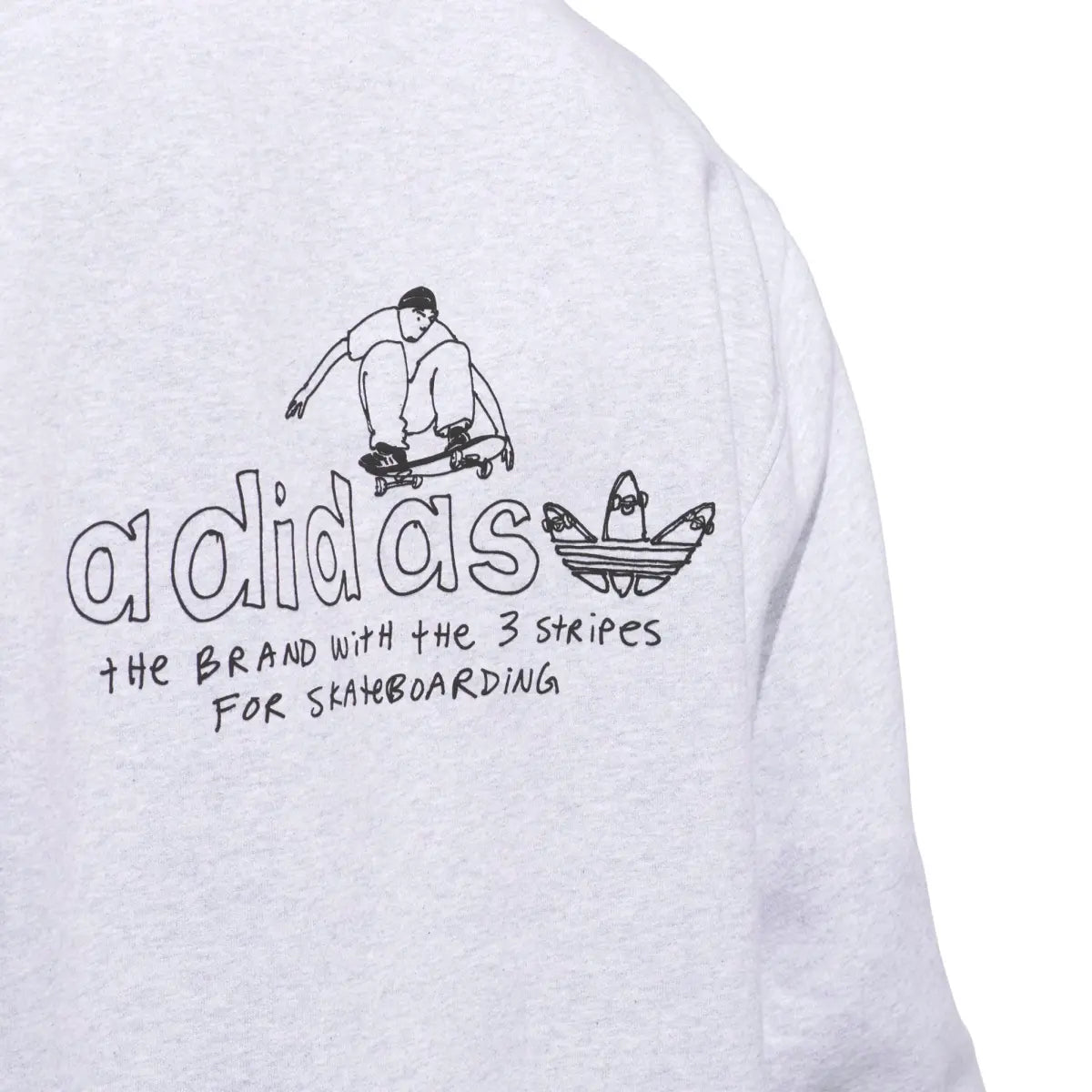 ADIDAS FELPA HENRY JONES GRAPHIC GREY