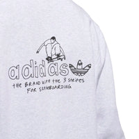 ADIDAS FELPA HENRY JONES GRAPHIC GREY