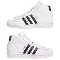 PRO MODEL ADIDAS SUPERSTAR ADV WHITE BLACK GOLD