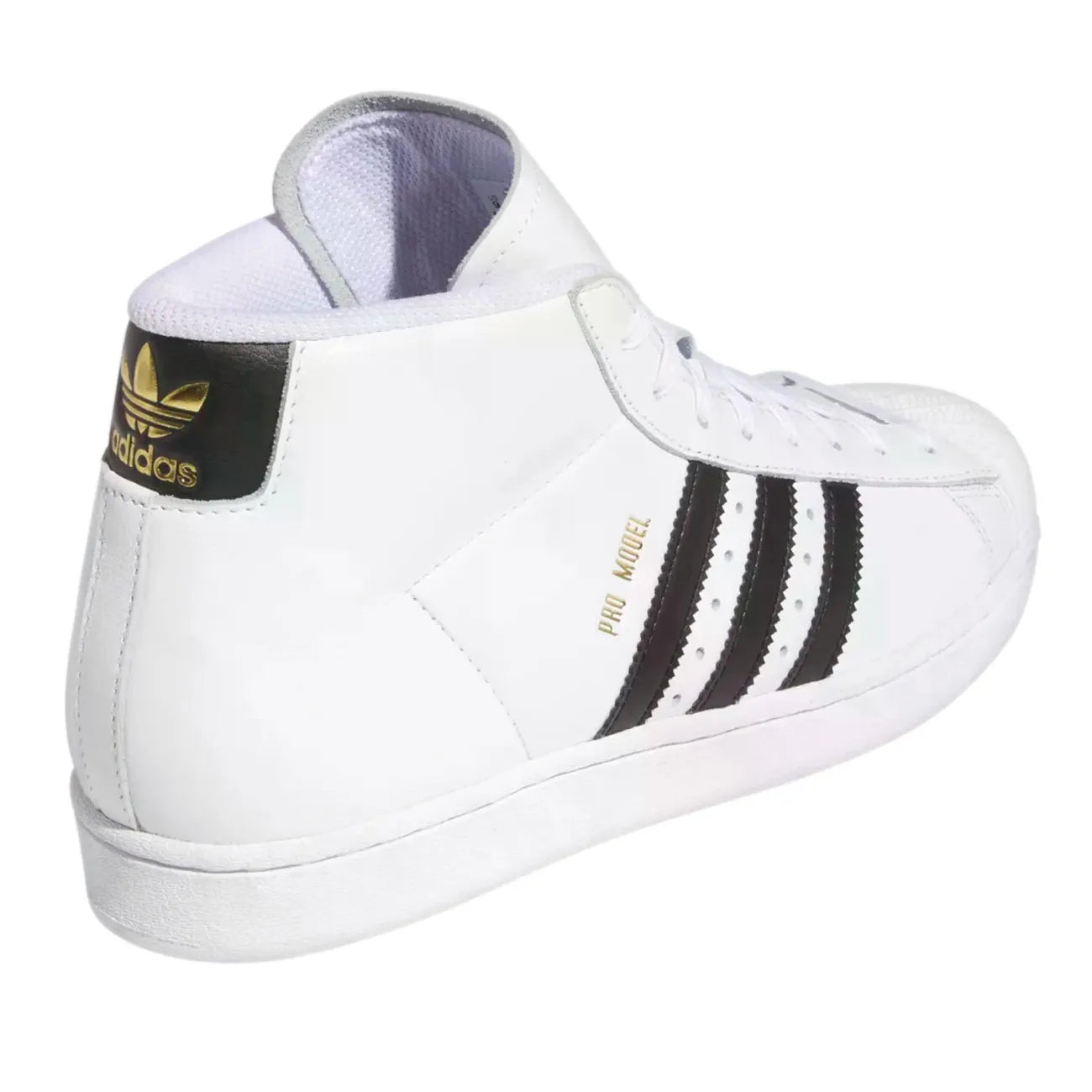 PRO MODEL ADIDAS SUPERSTAR ADV WHITE BLACK GOLD