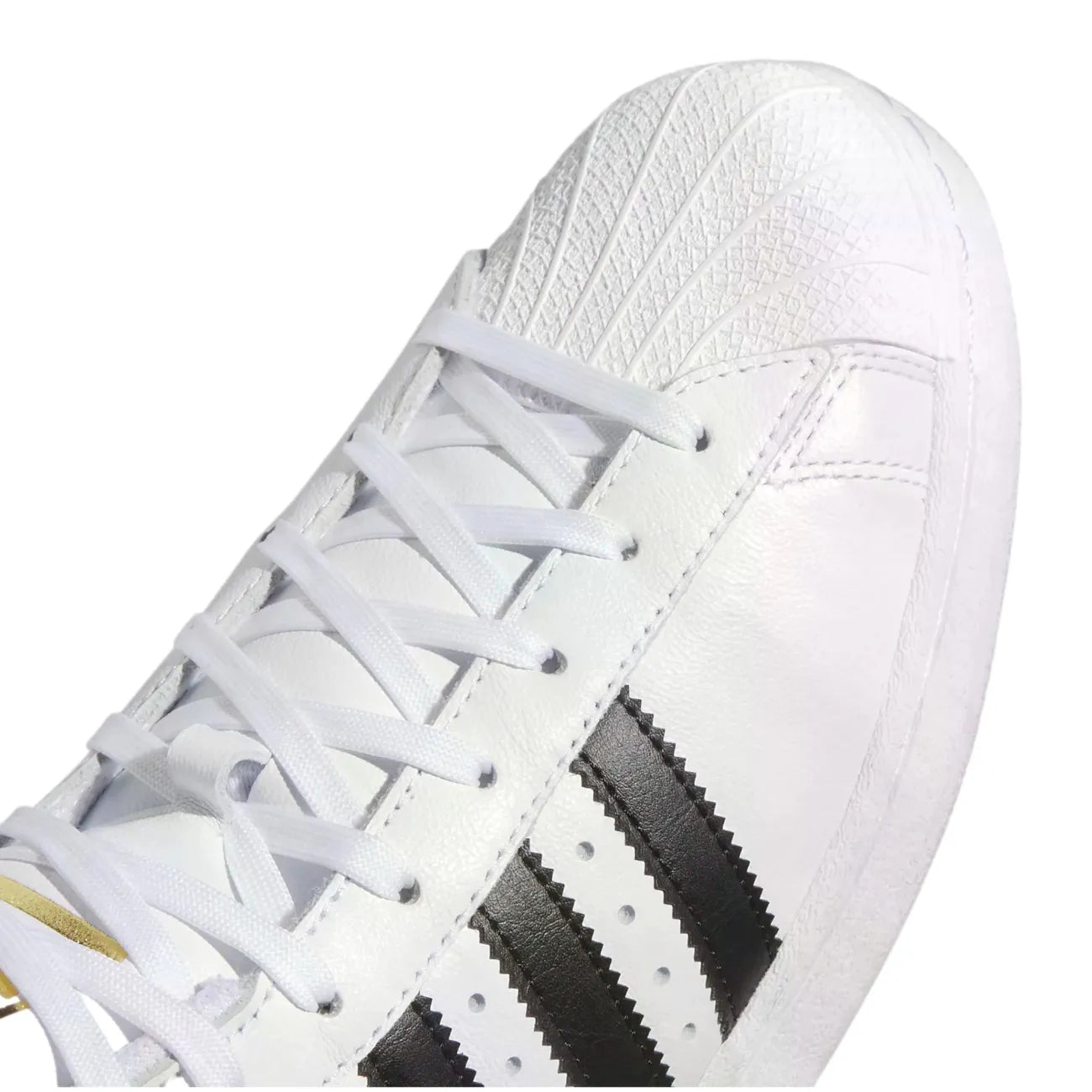 PRO MODEL ADIDAS SUPERSTAR ADV WHITE BLACK GOLD