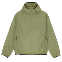 POLAR PACKABLE ANORAK JACKET DIRTY GREEN