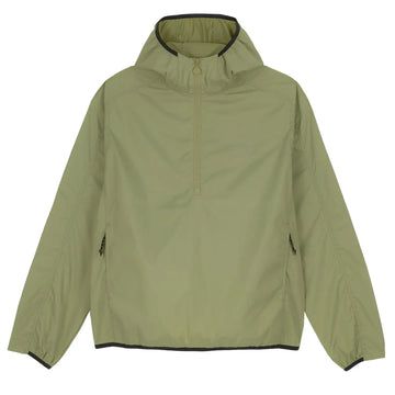 POLAR PACKABLE ANORAK JACKET DIRTY GREEN