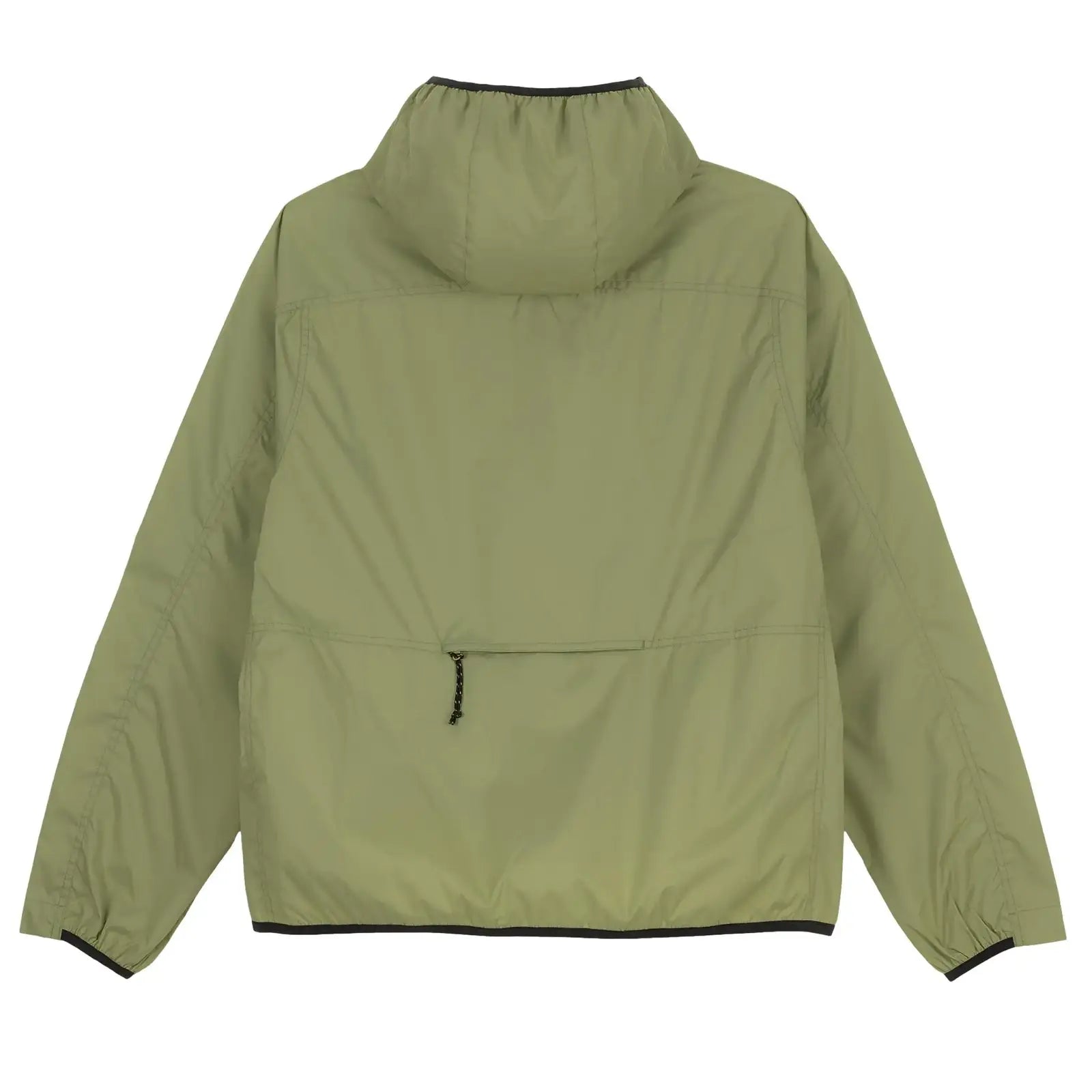 POLAR PACKABLE ANORAK JACKET DIRTY GREEN