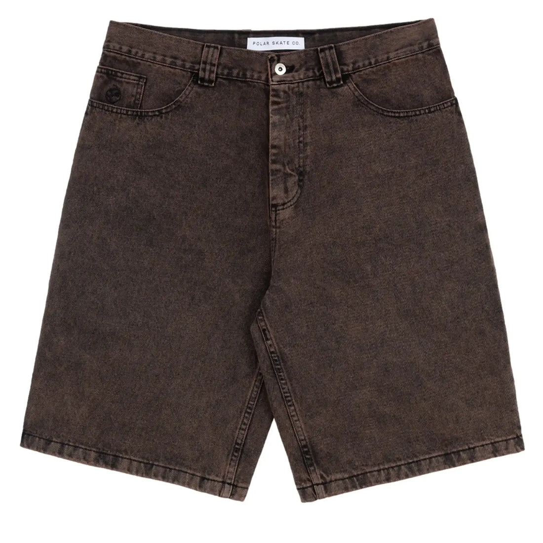 POLAR SKATE BIG BOY SHORT MUD BROWN