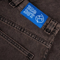 POLAR SKATE BIG BOY SHORT MUD BROWN