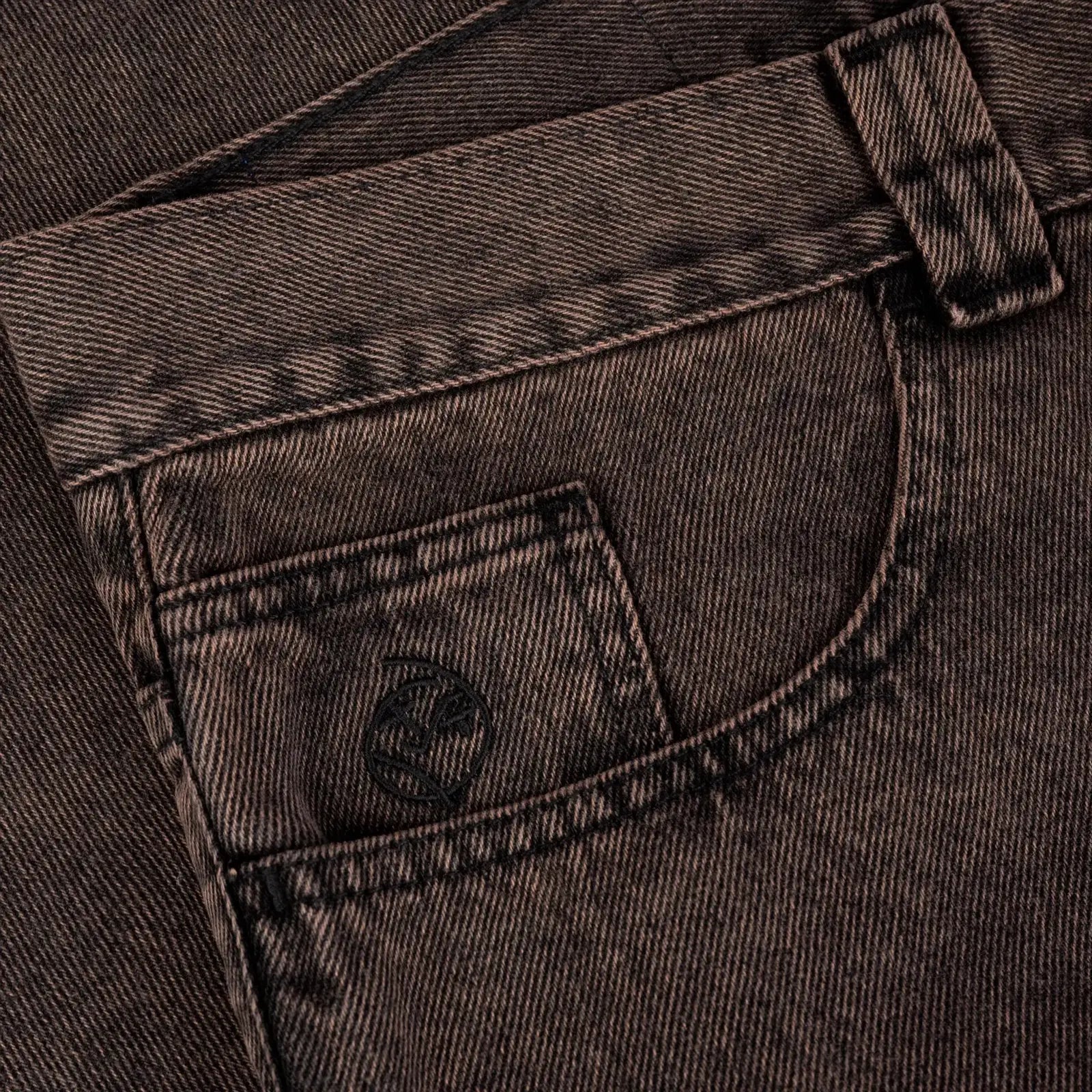 POLAR SKATE BIG BOY SHORT MUD BROWN