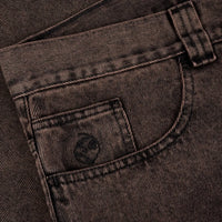 POLAR SKATE BIG BOY SHORT MUD BROWN