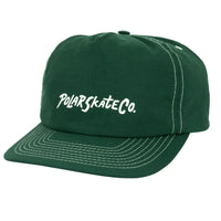 Polar Cap surf logo dark green