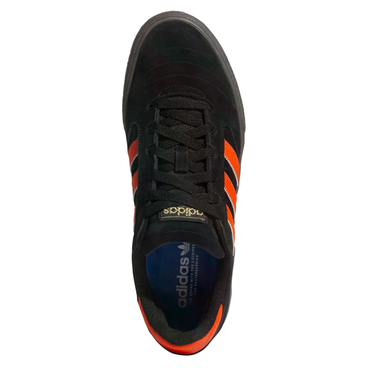 Adidas Busenitz vulc II shoes black orange gum