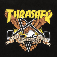 Thrasher x anti hero t-shirt black eaglegram Thrasher x anti hero t-shirt black eaglegram. Ideal für alle Situationen, stilvoll und anspruchsvoll. Thrasher ist das historische Skateboard-Magazin aus San Francisco.