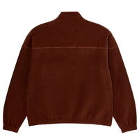 polar sweater ivan halfzip wine