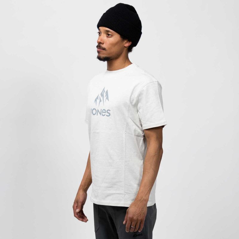 JONES TRUCKEE ORGANIC TEE COTTON MINERAL GRAY