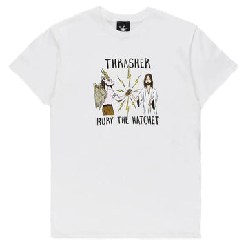 T-shirt Thrasher b.t.h. white