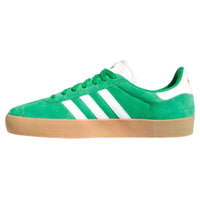Adidas gazelle adv green white gold