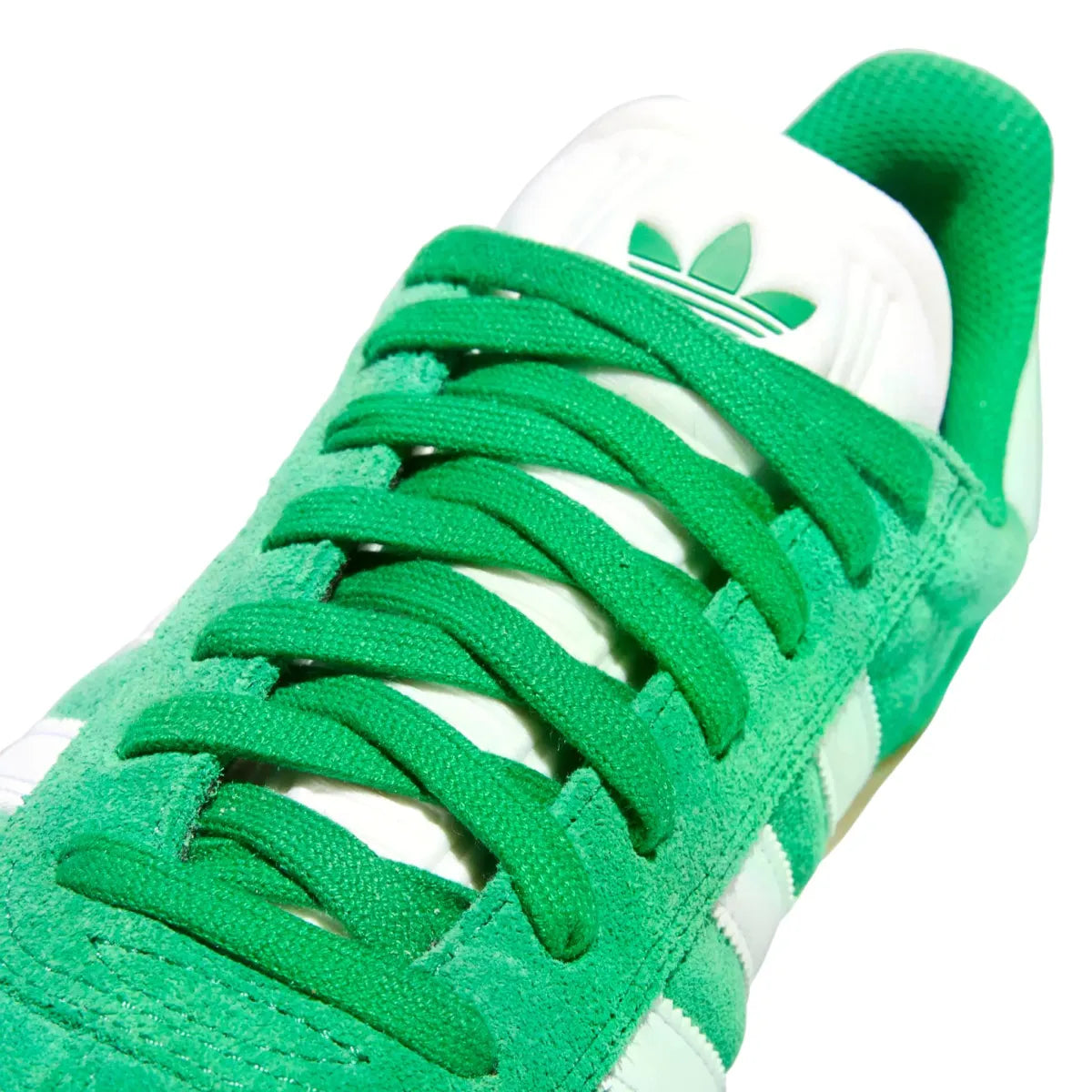 Adidas gazelle adv green white gold