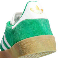 Adidas gazelle adv green white gold