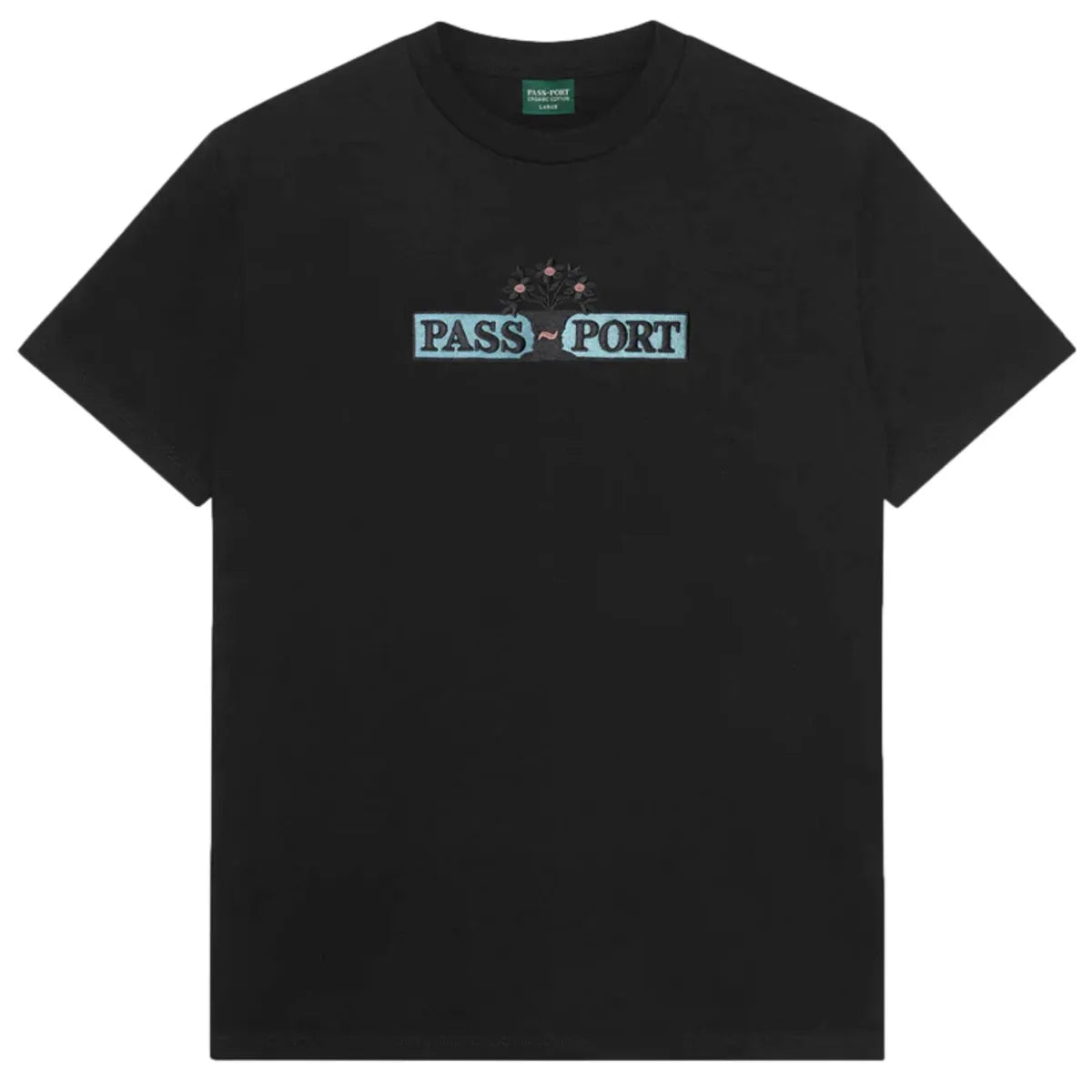 PASS PORT T-SHIRT HOUSE PLANT ORGANIC COTTON NERA