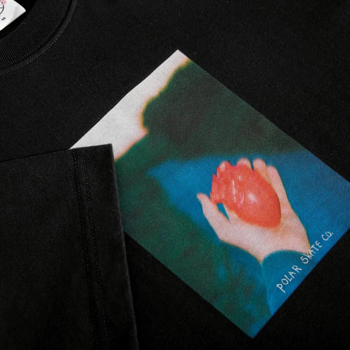 Polar Skate Co. Heart in Hand Tee black