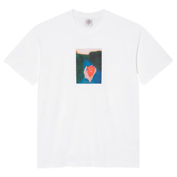 Polar skate co. Tee Heart in hand white