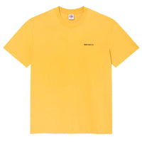 Polar skate co. dual living tee yellow