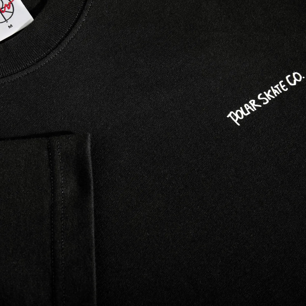 Polar skate co. black dual living t-shirt