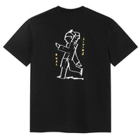 Polar skate co. black dual living t-shirt