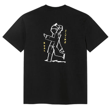 Polar skate co. black dual living t-shirt