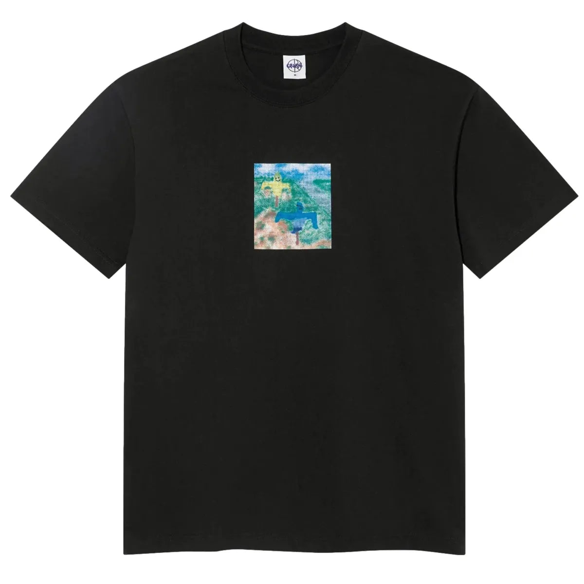 Polar skate co. scarecrow t-shirt black