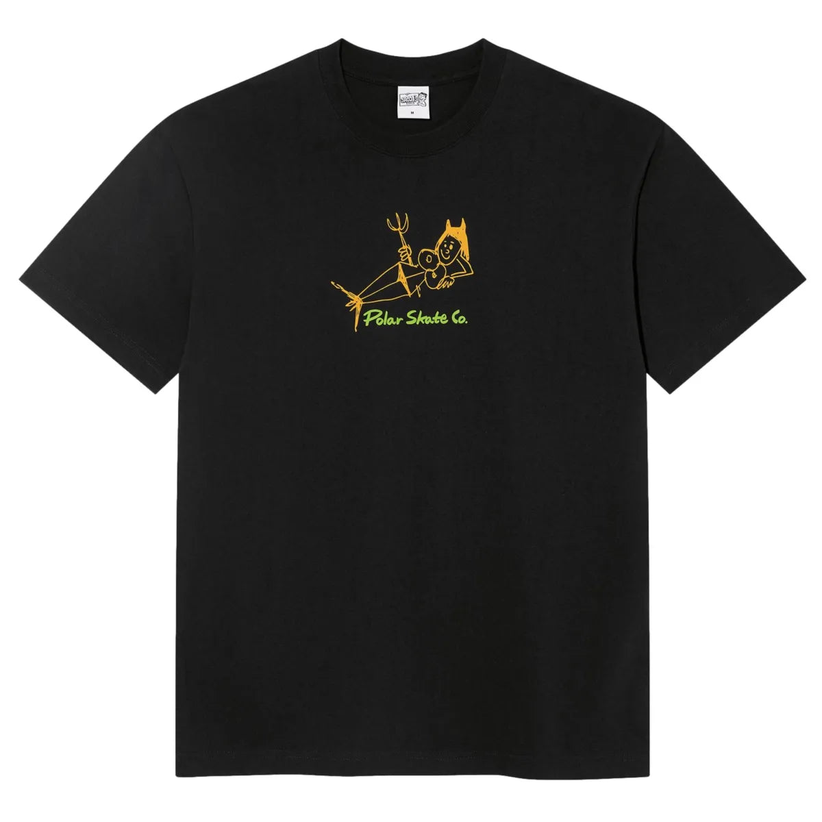 Polar skate t-shirt devil woman black