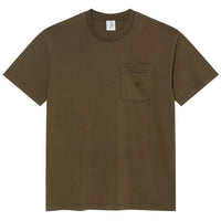 Polar skate pocket t-shirt brown