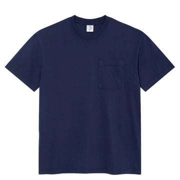 Polar skate t-shirt pocket dark blue