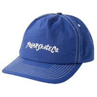Polar skate earl cap surf logo deep royal blue