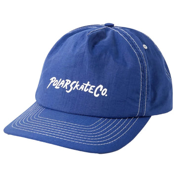 Polar skate earl cap surf logo deep royal blue