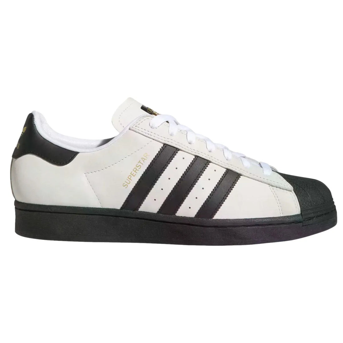 Adidas superstar adv crystal white black