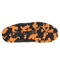 Globe tilt orange black mosaic